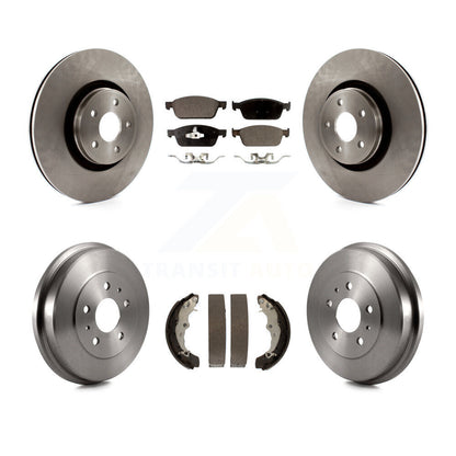 Kit de plaquettes et de tambours semi-métalliques pour rotors de frein avant et arrière, pour Ford Focus S 2013 – 2018