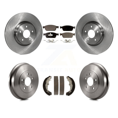 Kit de plaquettes et de tambours semi-métalliques pour rotors de frein avant et arrière, pour Ford Focus S 2013 – 2018