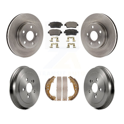 Kit de tambour à plaquettes semi-métalliques, Rotor de frein à disque avant et arrière, pour Toyota Celica G 2000