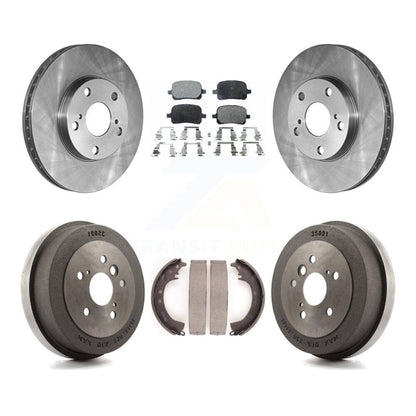 Kit de plaquettes et de tambour semi-métalliques, Rotor de frein avant et arrière, pour Toyota Solara 2.4 02-03