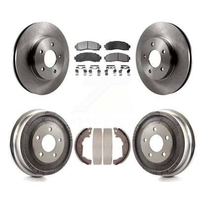 Rotors de frein à disque avant et arrière, Kit de tambour à plaquettes semi-métalliques pour Saturn Vue Chevrole