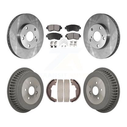 Kit de plaquettes et de tambours semi-métalliques pour rotors de frein avant et arrière, pour Toyota Sienn 1998 – 2003