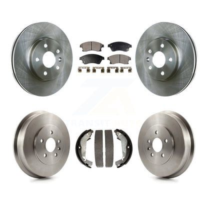 Rotors de frein avant et arrière, Kit de plaquettes et de tambour semi-métalliques pour Chevrolet Cruze Limite