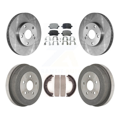 Kit de plaquettes et de tambour semi-métalliques, Rotor de frein avant et arrière, pour Toyota Solara 2.2 99-01