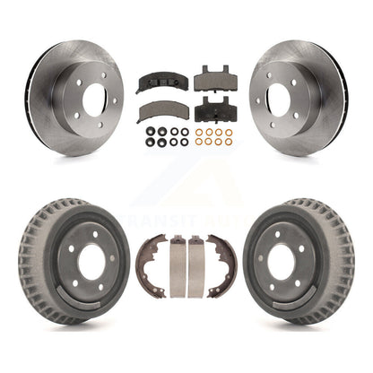 Kit de tambour à plaquettes semi-métalliques, Rotor de frein avant et arrière, pour Chevrolet Astro GMC Safar