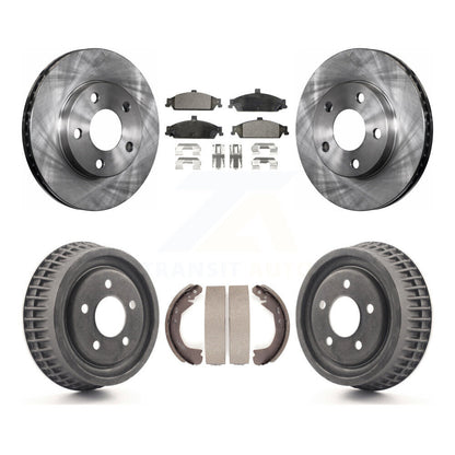Kit de tambour à plaquettes semi-métalliques, Rotor de frein avant et arrière, pour Pontiac Grand Am Chevrole