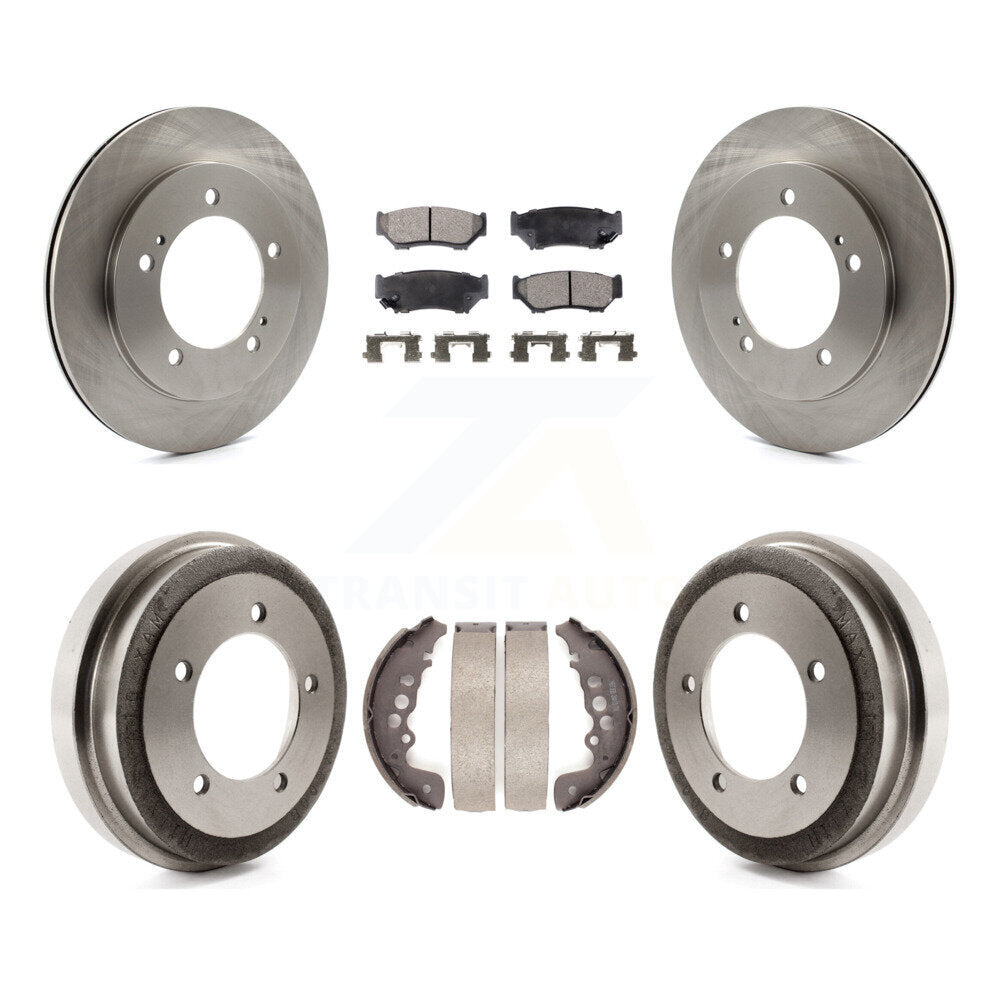 Kit de plaquettes et de tambour semi-métalliques, Rotor de frein avant et arrière, pour Chevrolet Tracker Suzuk