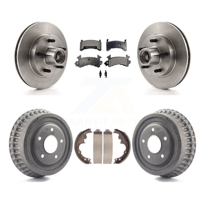Kit de plaquettes et de tambour semi-métalliques, Rotor de frein avant et arrière, pour Chevrolet Camaro Pontia
