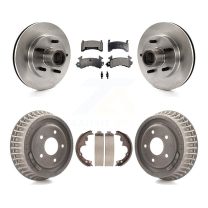 Kit de plaquettes et de tambour semi-métalliques, Rotor de frein avant et arrière, pour Chevrolet S10 GMC Sonom