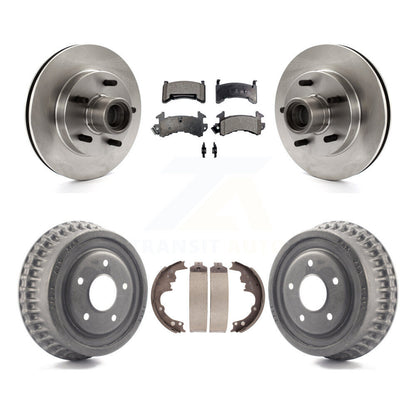 Kit de plaquettes et de tambour semi-métalliques, Rotor de frein avant et arrière, pour GMC Sonoma Chevrolet S1
