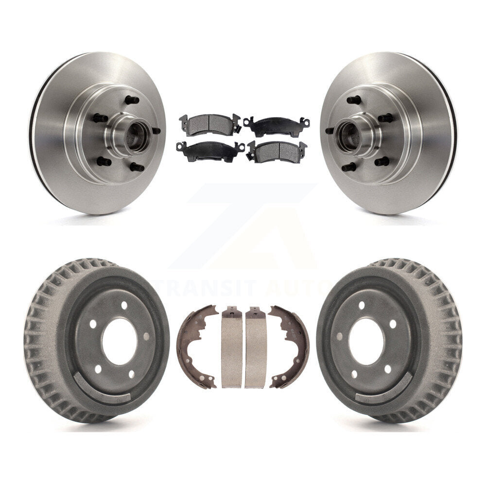 Kit de tambour à plaquettes semi-métalliques, Rotor de frein avant et arrière, pour Chevrolet Astro GMC Safar