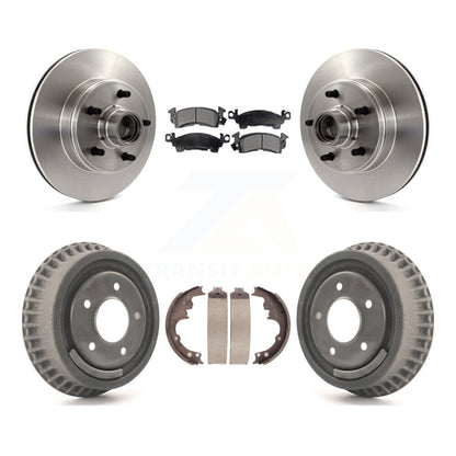 Kit de tambour à plaquettes semi-métalliques, Rotor de frein avant et arrière, pour Chevrolet Astro GMC Safar