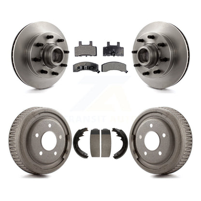 Kit de tambour à plaquettes semi-métalliques, Rotors de frein avant et arrière, pour GMC Yukon Chevrolet C150