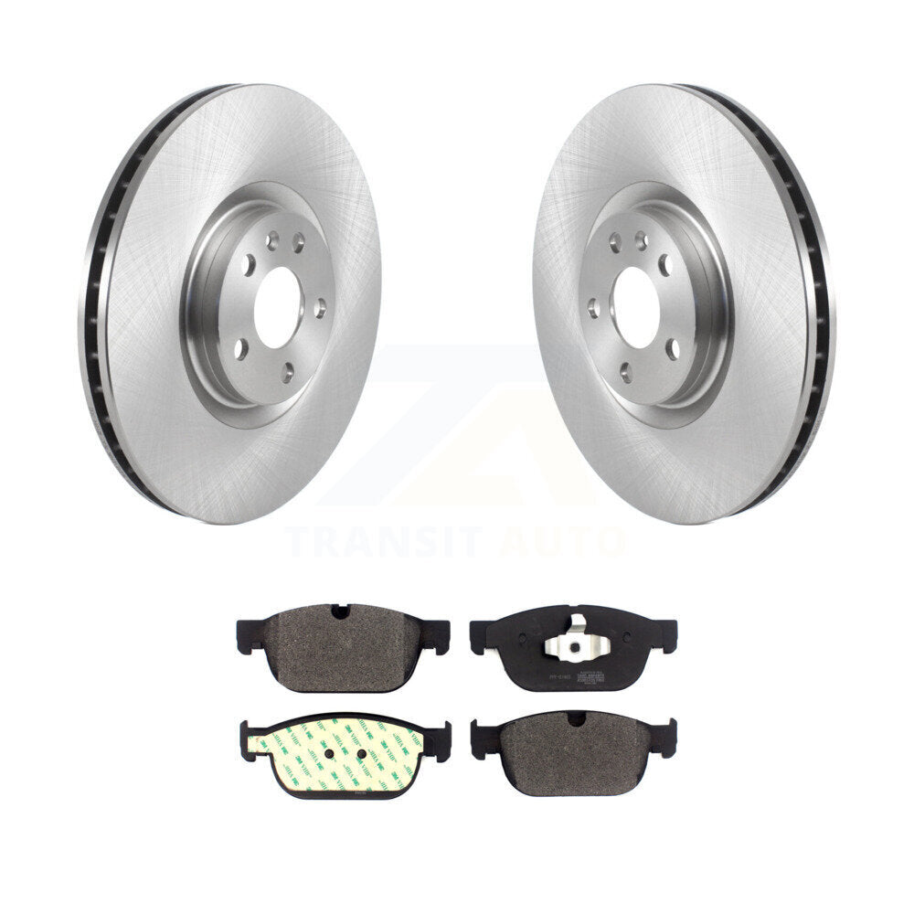 Rotors de frein avant et Kit de plaquettes semi-métalliques pour recharge Volvo XC60 XC90 XC40 S60