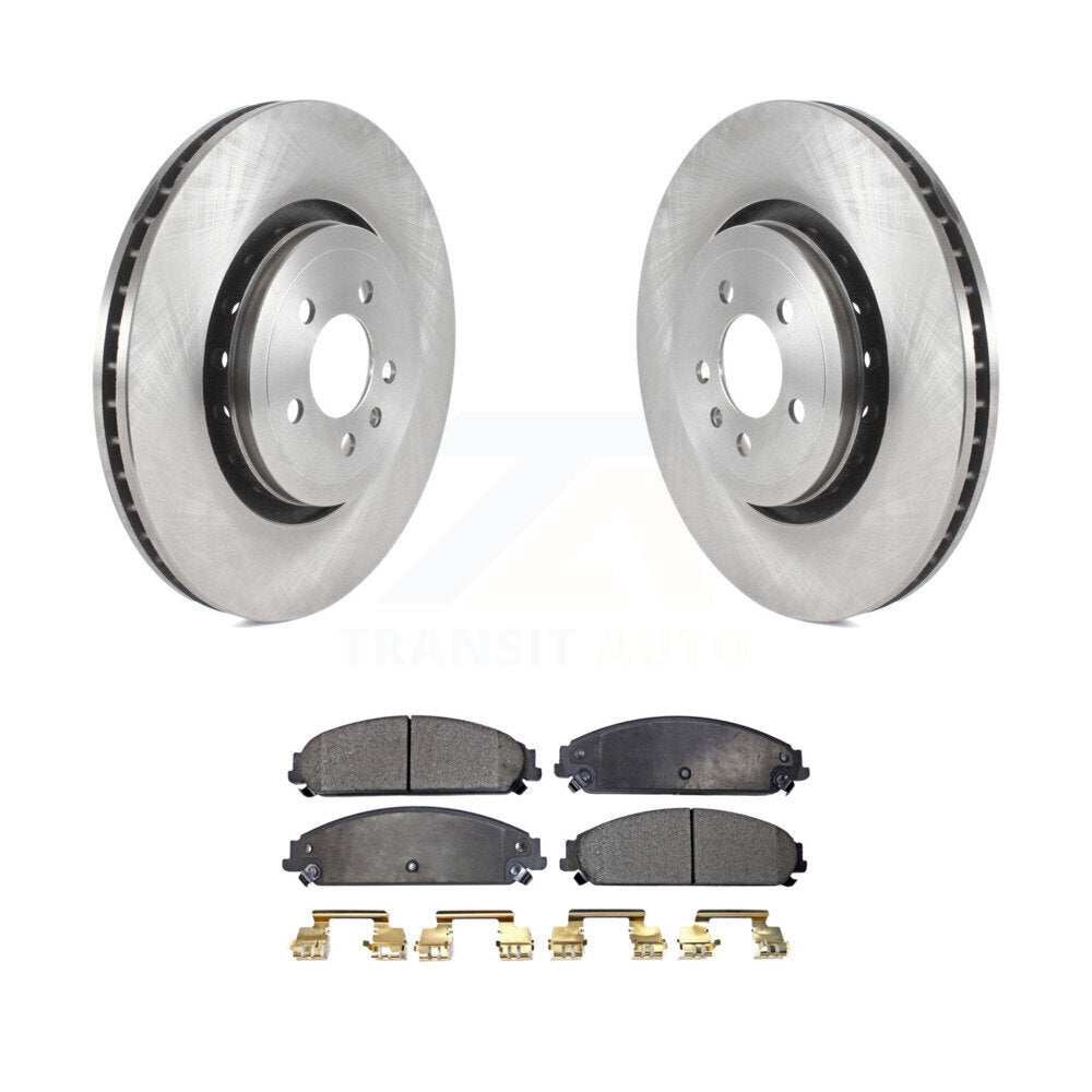 Kit de disques de frein à disque avant et plaquettes semi-métalliques pour Dodge Charger K8F-103449