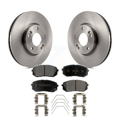 Kit de disques de frein à disque avant et plaquettes semi-métalliques pour Kia Soul EV 2017-2019