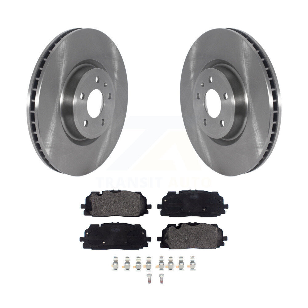 Kit de rotor de frein à disque avant et de plaquettes semi-métalliques pour Audi Q7 SQ5 S5 S4 Sportbac