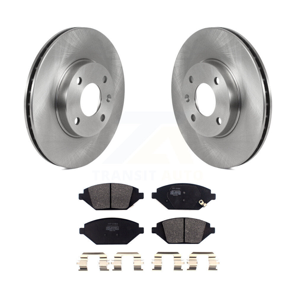 Kit de disques de frein à disque avant et plaquettes semi-métalliques pour Chevrolet Spar 2016-2022