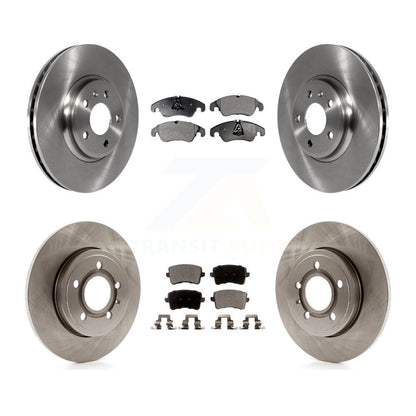 Kit de plaquettes de frein semi-métalliques pour disques de frein avant et arrière, pour Audi A4 Quattro berline/Wago 09