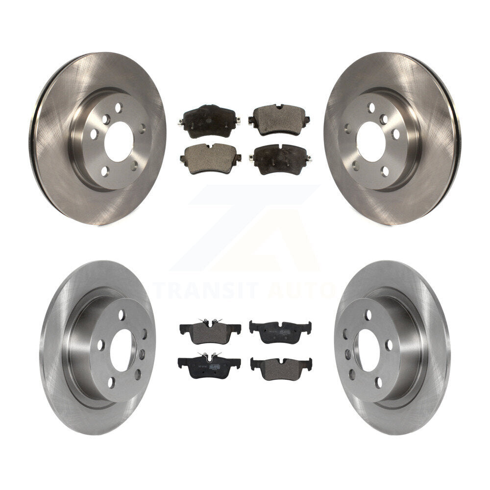 Kit de disques de frein à disque avant et arrière et plaquettes semi-métalliques pour Mini Cooper Clubman