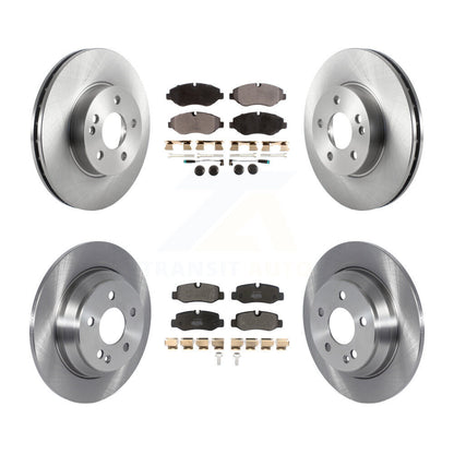 Kit de rotors de frein à disque avant et arrière et plaquettes semi-métalliques pour Mercedes-Benz Metri