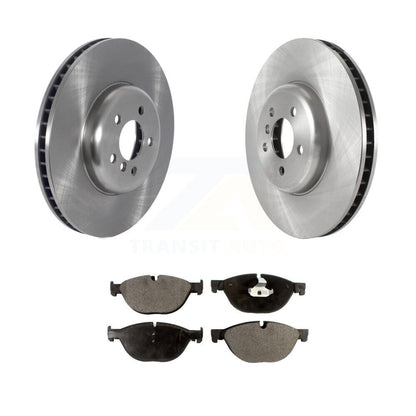 Rotor de frein à disque avant et Kit de plaquettes semi-métalliques pour BMW 750i xDrive 750Li 550i G