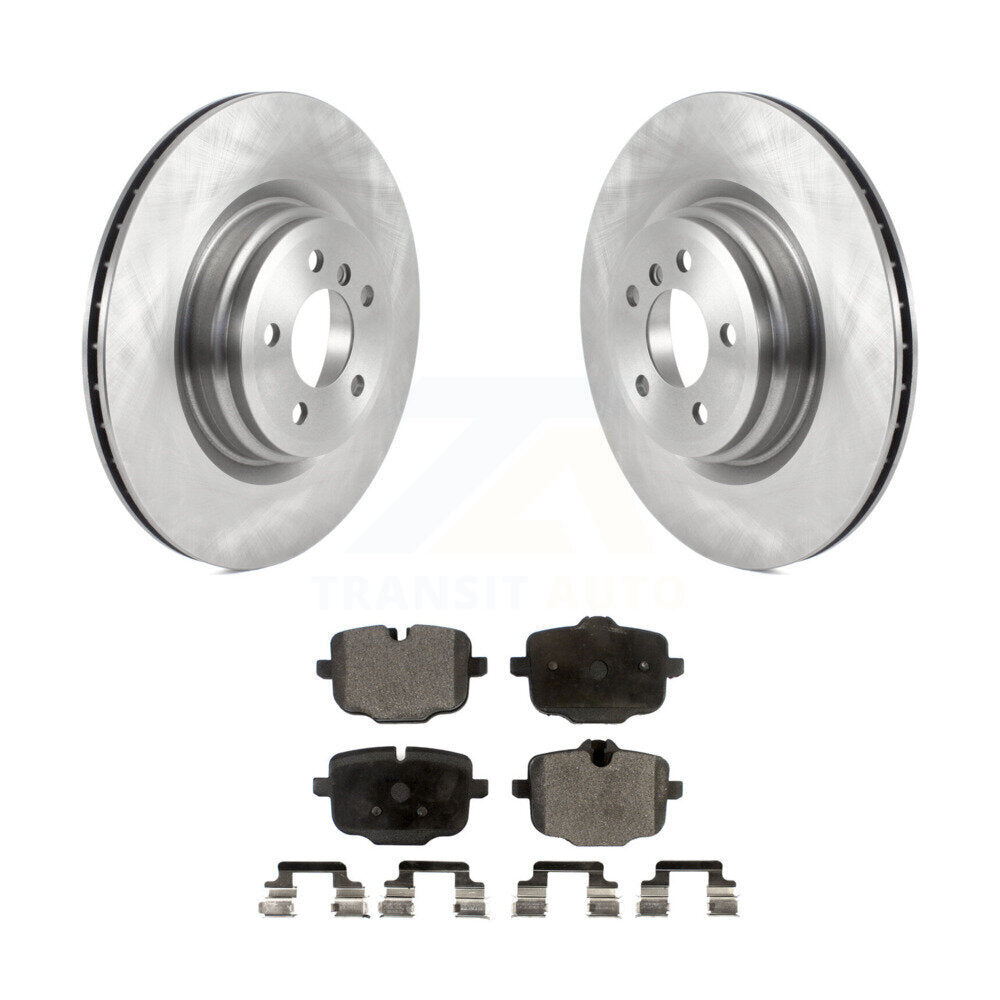 Kit de plaquettes semi-métalliques de rotor de frein arrière pour BMW Alpina B6 xDrive Gran Coupé 16-19