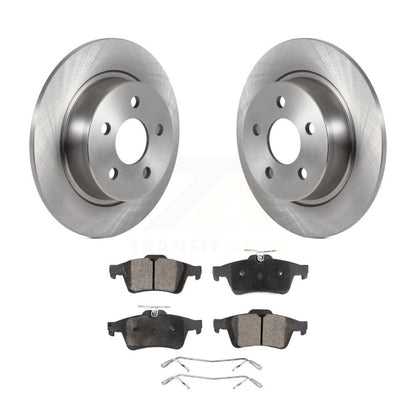 Kit de disques de frein à disque arrière et plaquettes semi-métalliques pour Ford Transit Connect