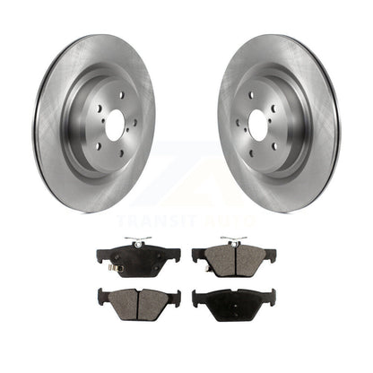 Kit de disques de frein à disque arrière et de plaquettes semi-métalliques pour Subaru Ascent 2019-2024