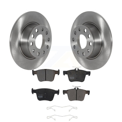 Kit de disques de frein à disque arrière et plaquettes semi-métalliques pour Volkswagen Jetta Taos