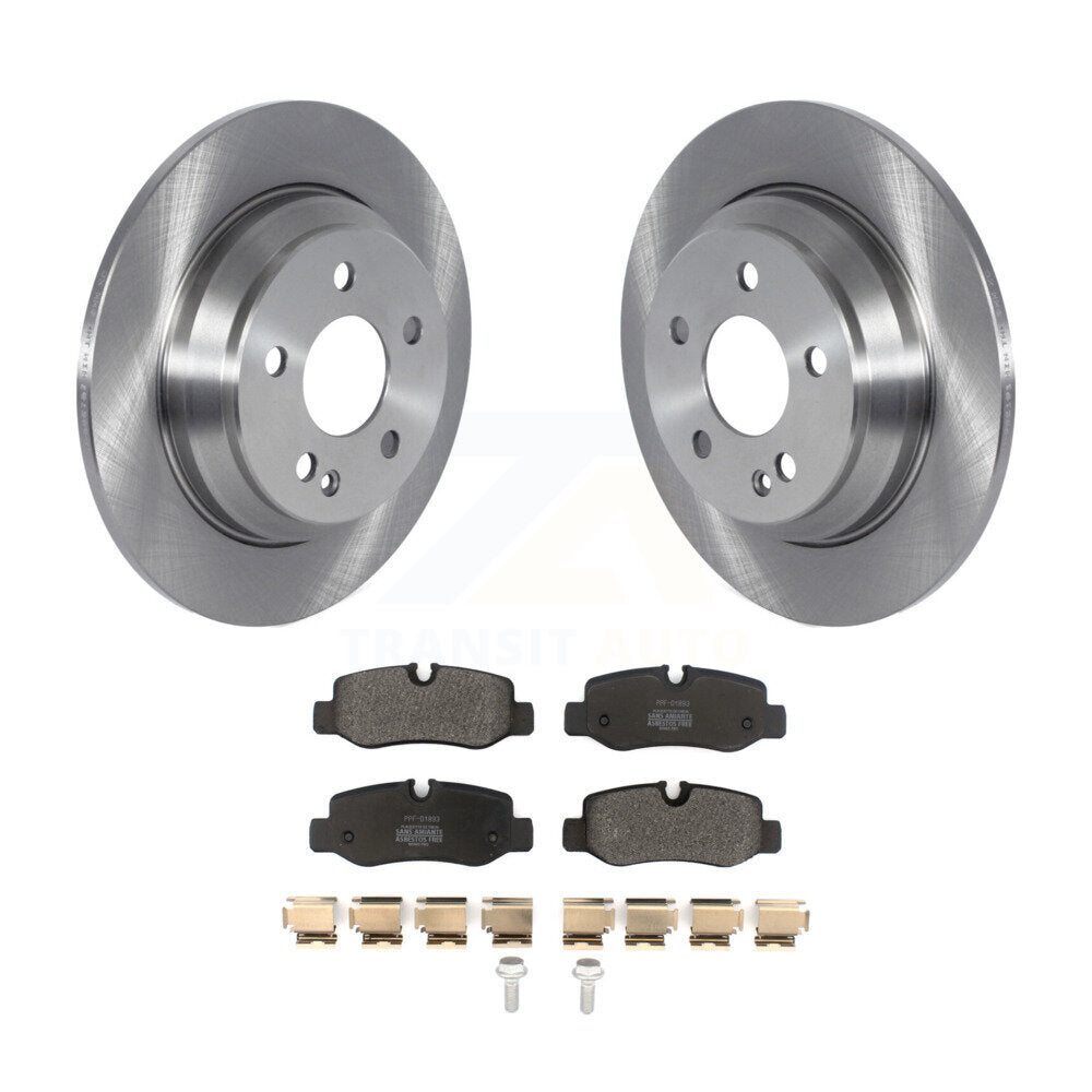 Kit de disques de frein à disque arrière et plaquettes semi-métalliques pour Mercedes-Benz Metris