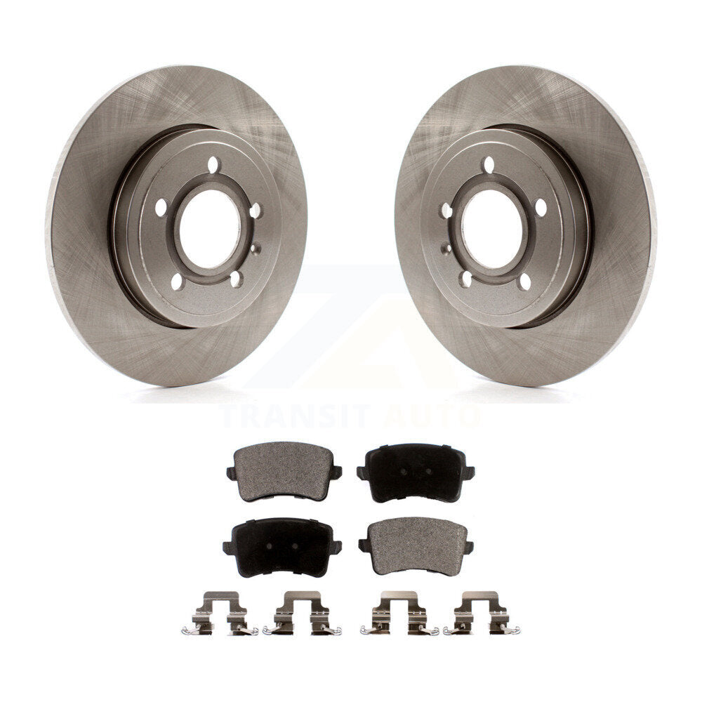 Kit de plaquettes semi-métalliques de Rotor de frein à disque arrière, pour Audi A4 Quattro Sedan/Wago 2009