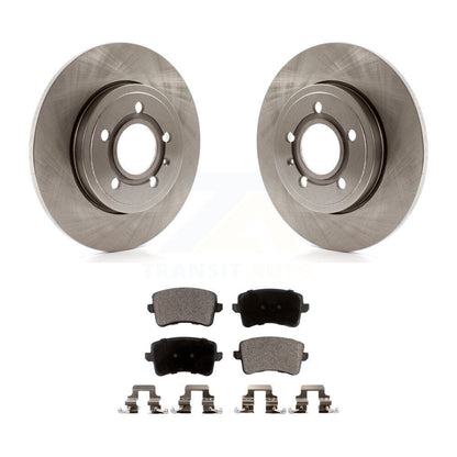 Kit de plaquettes semi-métalliques de Rotor de frein à disque arrière, pour Audi A4 Quattro Sedan/Wago 2009
