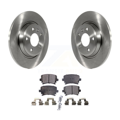 Kit de plaquettes semi-métalliques de Rotor de frein à disque arrière, pour Audi A4 Quattro Convertible 2009