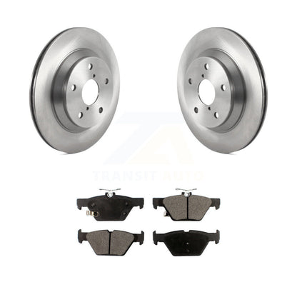 Kit de disques de frein à disque arrière et plaquettes semi-métalliques pour Subaru Forester 2019-2024