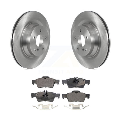 Kit de disques de frein à disque arrière et plaquettes semi-métalliques pour Mercedes-Benz E550 CLS550