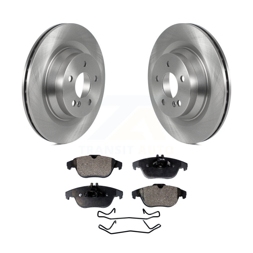 Kit de disques de frein à disque arrière et plaquettes semi-métalliques pour Mercedes-Benz E550