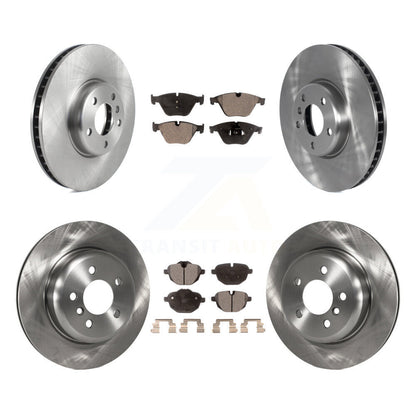 Kit de disques de frein à disque avant et arrière et plaquettes semi-métalliques (6 pièces) pour BMW 535i