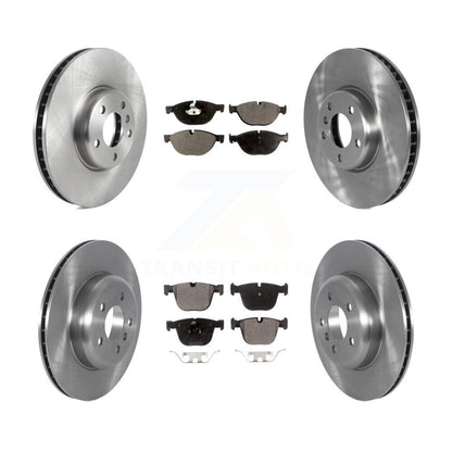Kit de plaquettes de frein semi-métalliques pour rotors de frein avant et arrière (6 pièces) pour BMW 535i GT xDrive 740L
