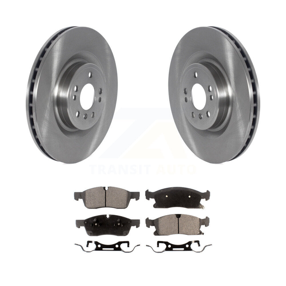 Rotors de frein avant et Kit de plaquettes semi-métalliques pour Mercedes-Benz ML350 GLE400 GLE35
