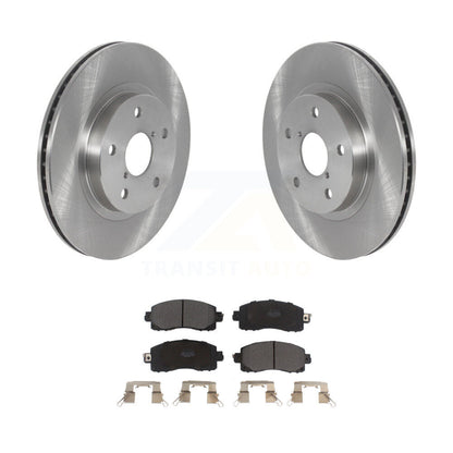 Kit de disques de frein à disque avant et plaquettes semi-métalliques pour Subaru Forester