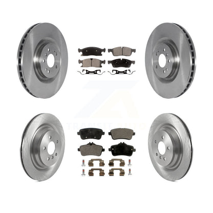 Kit de plaquettes semi-métalliques de Rotor de frein à disque avant et arrière, pour Mercedes-Benz GL350 GLS45