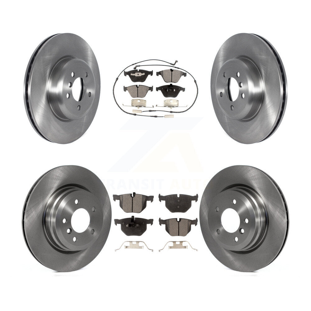 Kit de plaquettes de frein semi-métalliques pour Rotor de frein avant et arrière, pour BMW 335i cabriolet/coupé 2012