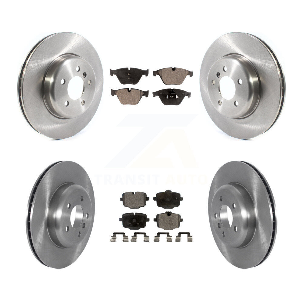 Kit de plaquettes de frein semi-métalliques pour Rotor de frein avant et arrière, pour BMW 640i xDrive Gran Coupé 535