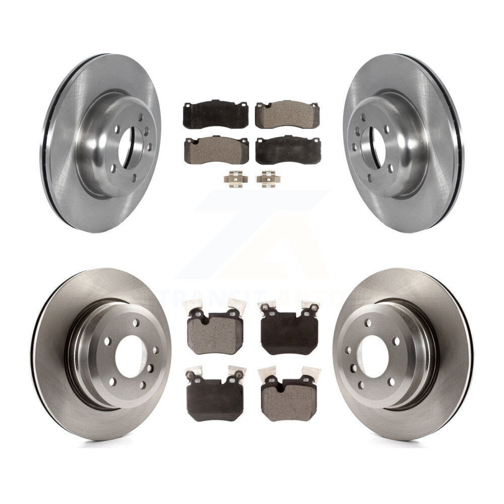Kit de rotors de frein à disque avant et arrière et plaquettes semi-métalliques pour BMW 135i 135is