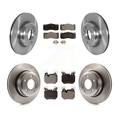 Kit de rotors de frein à disque avant et arrière et plaquettes semi-métalliques pour BMW 135i 135is