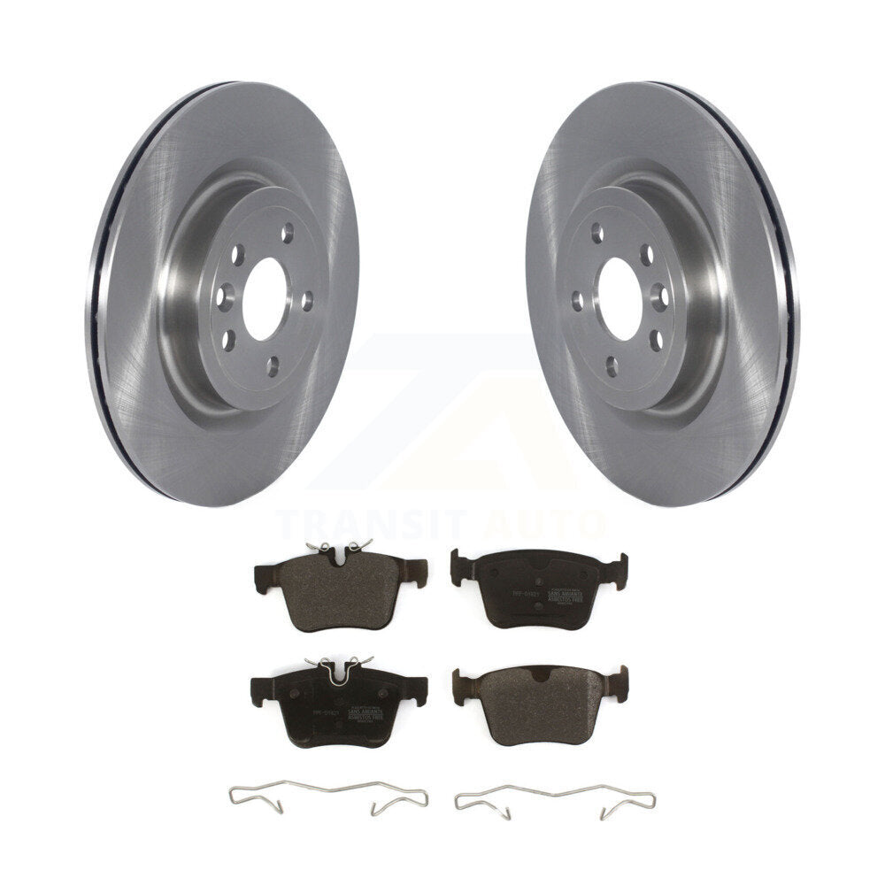 Kit de disques de frein arrière et de plaquettes semi-métalliques pour Jaguar f-pace Land Rover Discover