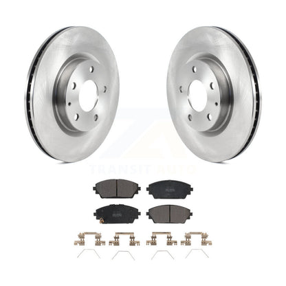 Kit de disques de frein à disque avant et plaquettes semi-métalliques pour Mazda 3 Sport AWD