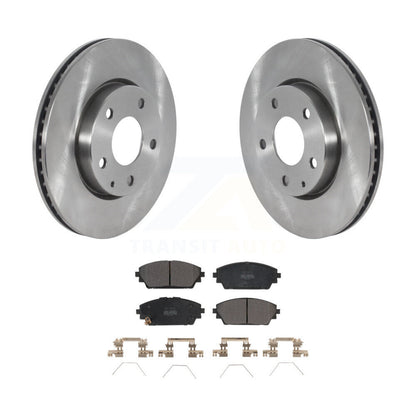 Kit de disques de frein à disque avant et plaquettes semi-métalliques pour Mazda 3 Sport FWD