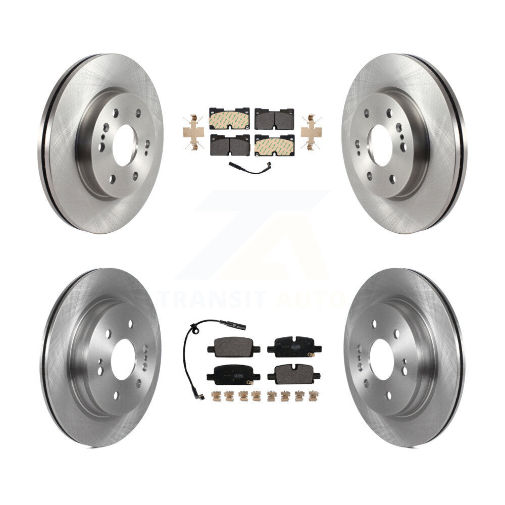 Kit de plaquettes semi-métalliques de Rotor de frein avant et arrière, pour Chevrolet GMC Silverado 1500 X